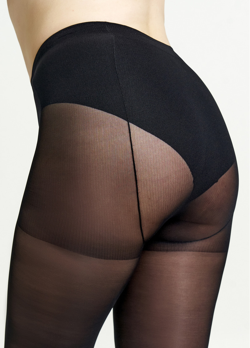 Класичні колготки великих розмірів POSITIVE LOOK 40 nero (чорний)