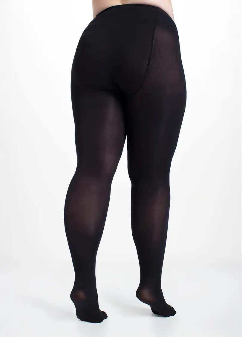 Жіночі колготки великих розмірів POSITIVE MICRO 70 nero (чорний)
