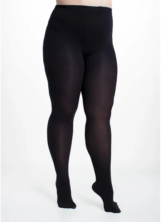 Жіночі колготки великих розмірів POSITIVE MICRO 70 nero (чорний)