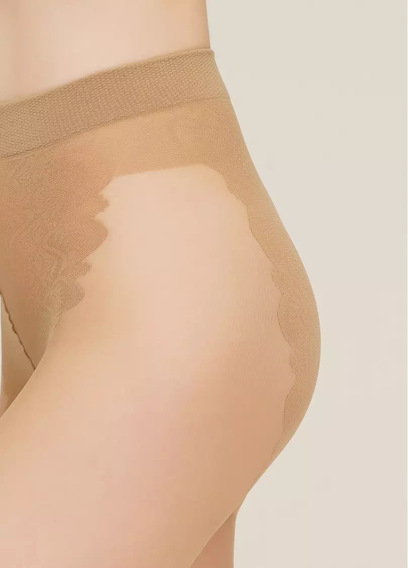 Колготки с ажурными труcиками Bikini 20 den (daino)