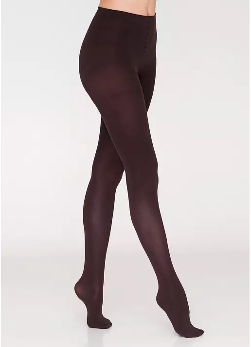 Теплі колготки з мікрофібри Blues 3D 150 den (caffe)