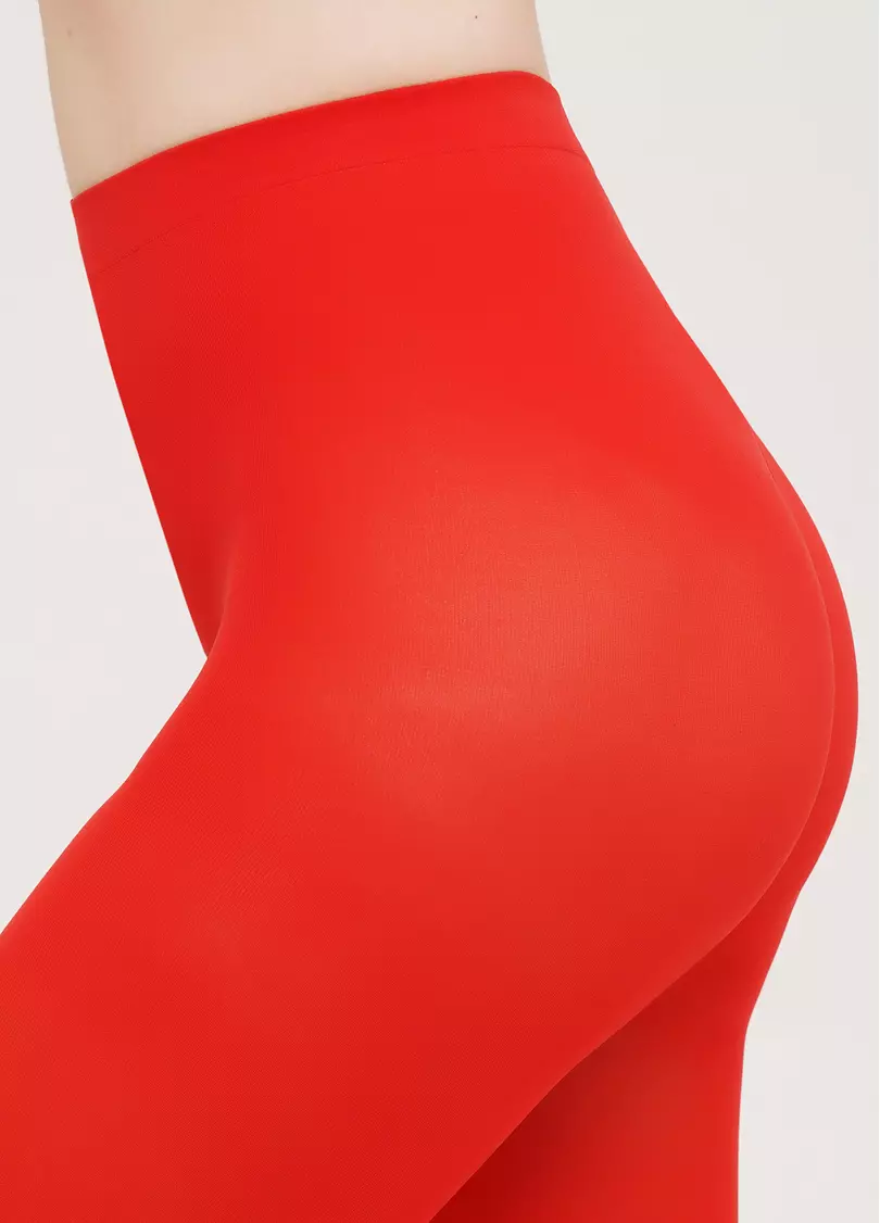 Теплые колготки из микрофибры BLUES 3D 70 aurora red (красный)