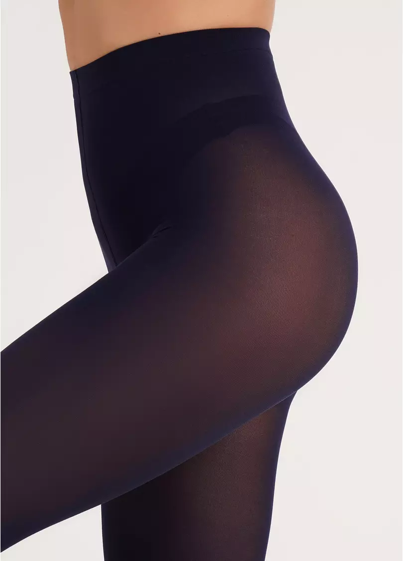 Теплі колготки з мікрофібри Blues 3D 70 den (deep navy)