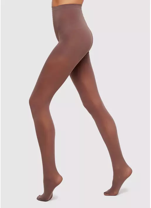 Теплі колготки з мікрофібри Blues 3D 70 den (deep taupe)