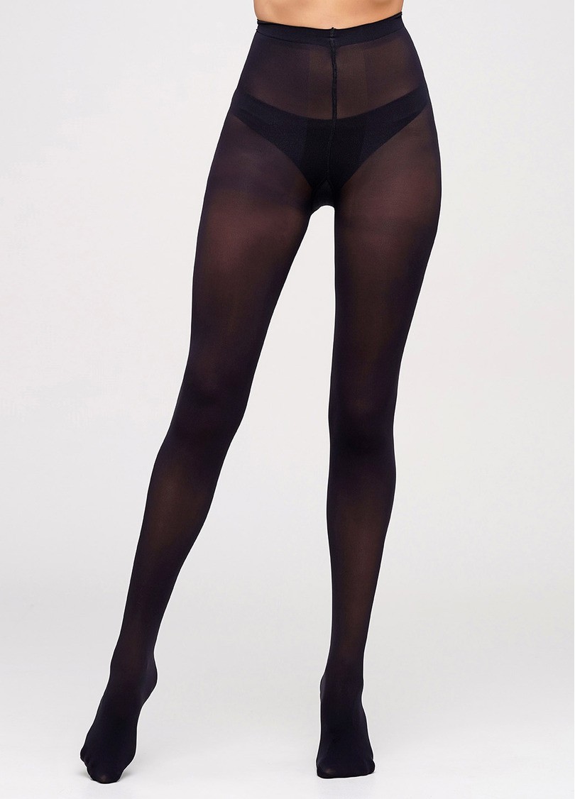 Теплые колготки из микрофибры Blues 3D 70 den (greystone)