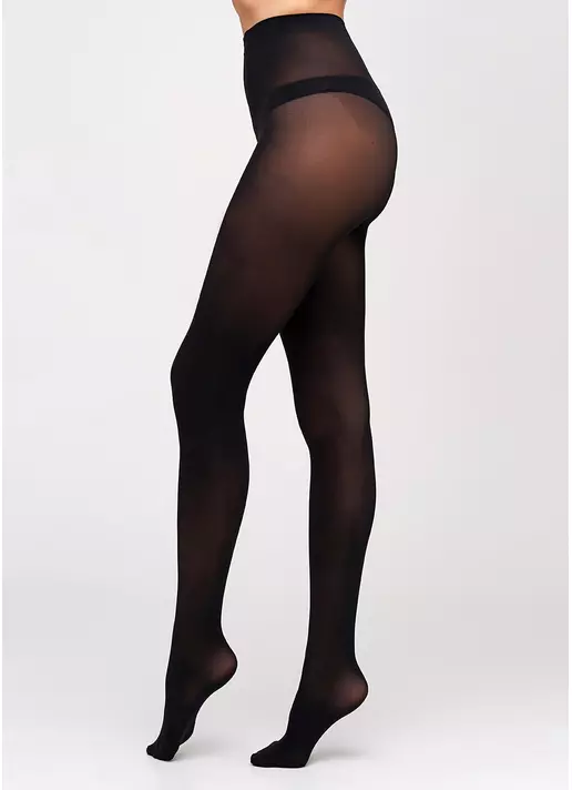 Теплые колготки из микрофибры Blues 3D 70 den (nero)