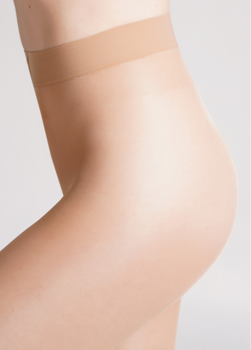 Шелковистые колготки без шортиков BODY COMFORT 20 skin (бежевый)
