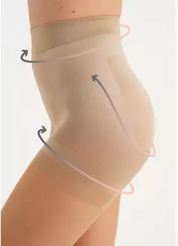 Моделирующие колготки с шортиками BODY MODELLING 40 daino (бежевый)