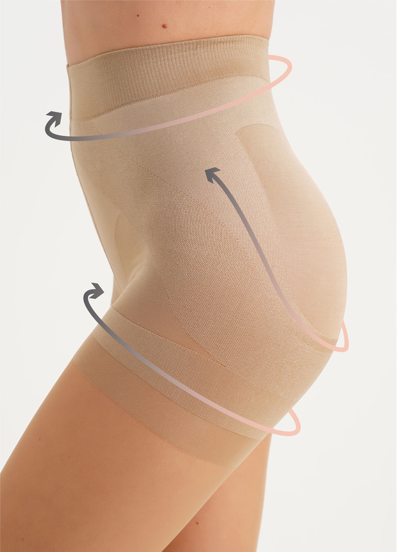 Моделирующие колготки с шортиками BODY MODELLING 40 daino (бежевый)