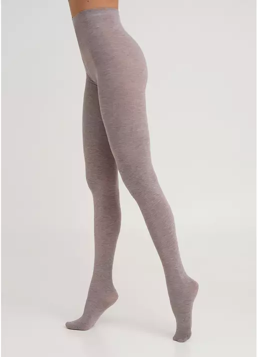 Колготки теплые из вискозы CASHMERE TOUCH safari (серый) Колготки теплые из вискозы CASHMERE TOUCH safari (серый)