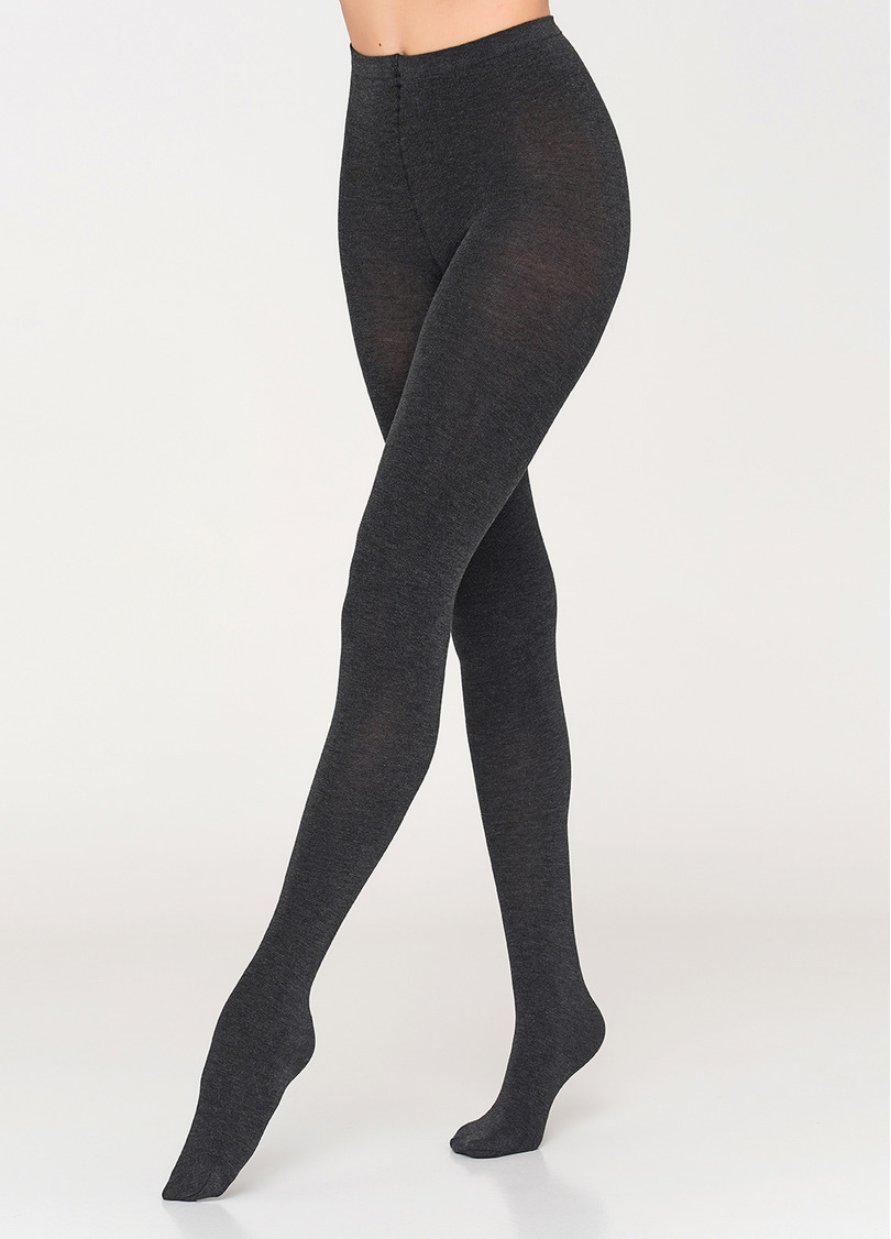 Колготки теплые из вискозы CASHMERE TOUCH (stone)