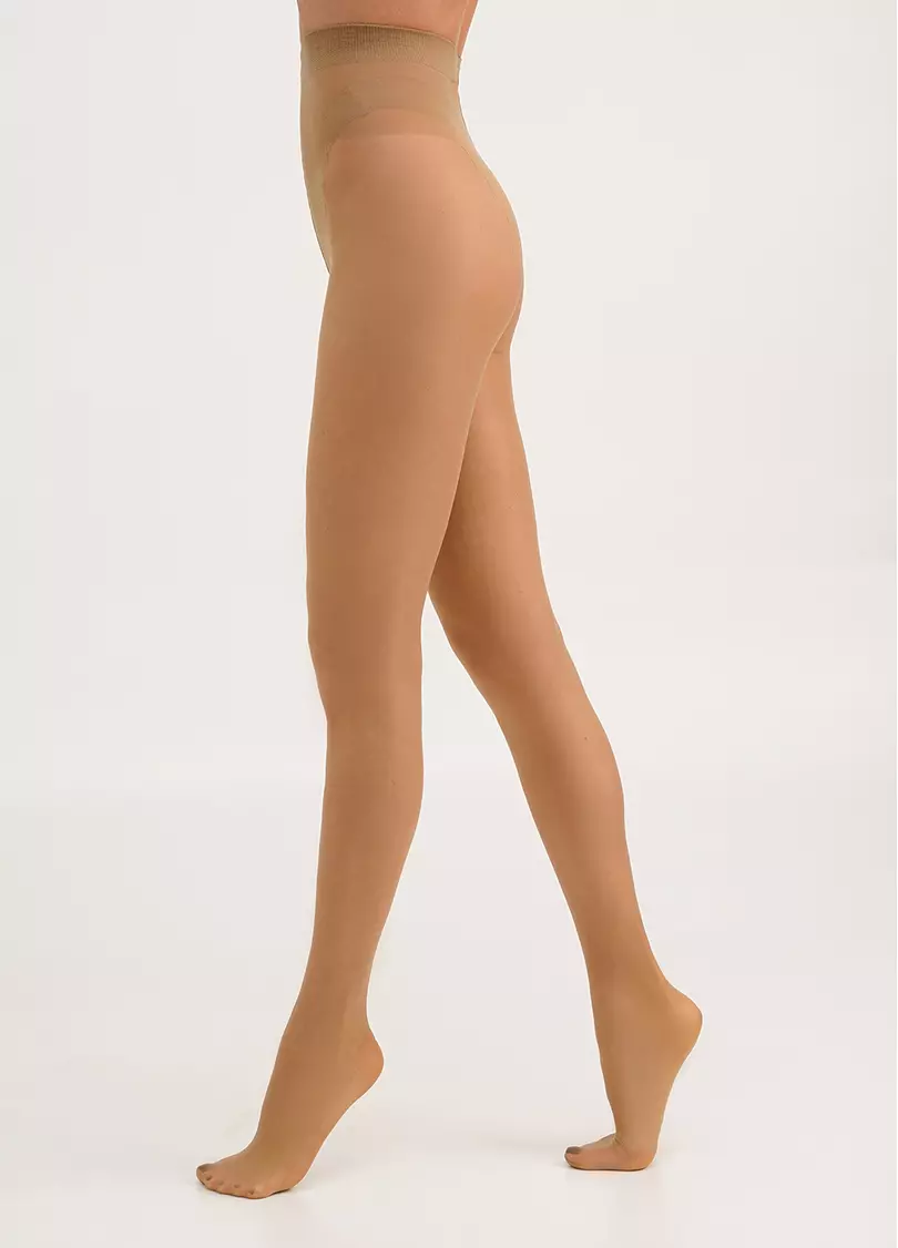 Колготки з ефектним швом CHIC 20 BIKINI daino (бежевий)