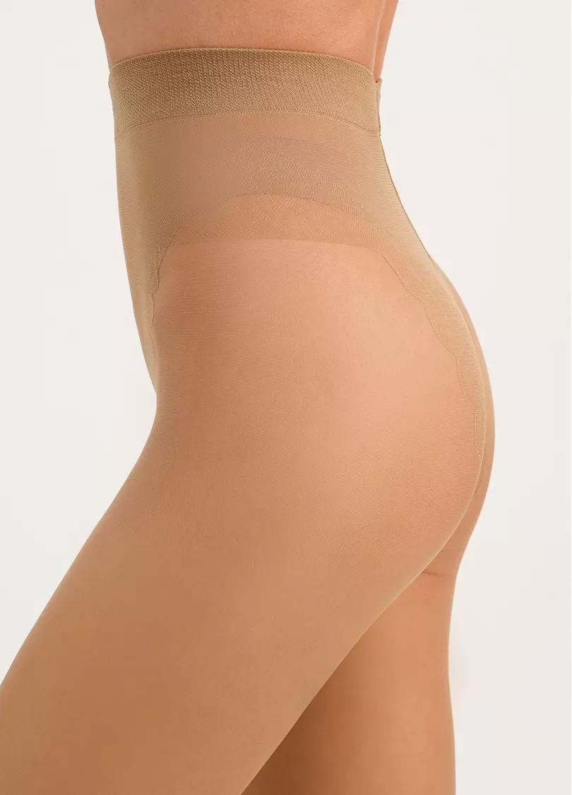 Колготки з ефектним швом CHIC 20 BIKINI daino (бежевий)