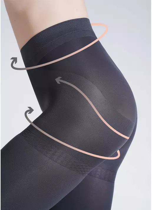 Колготки з моделюючими шортиками Effect Up 100 den (fumo)