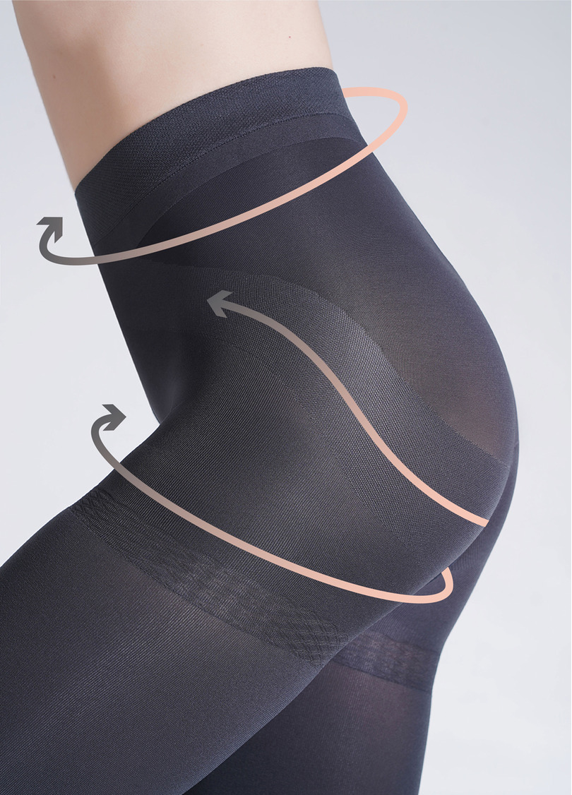 Колготки с моделирующими шортиками Effect Up 100 den (fumo)