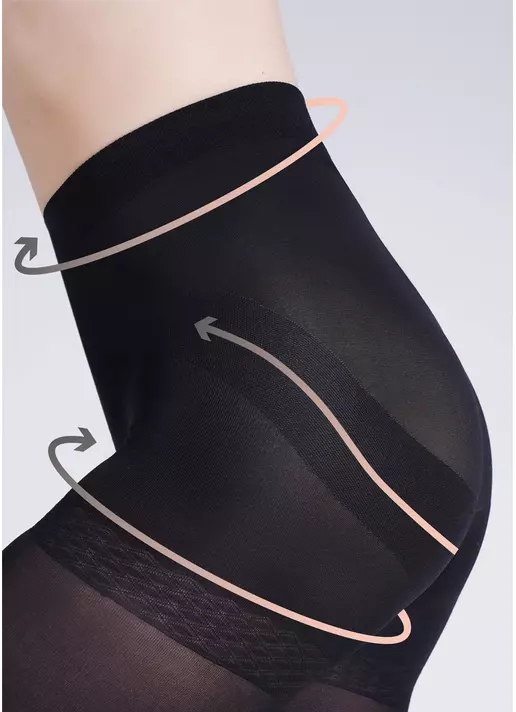 Колготки с корректирующим эффектом EFFECT UP 70 (nero)