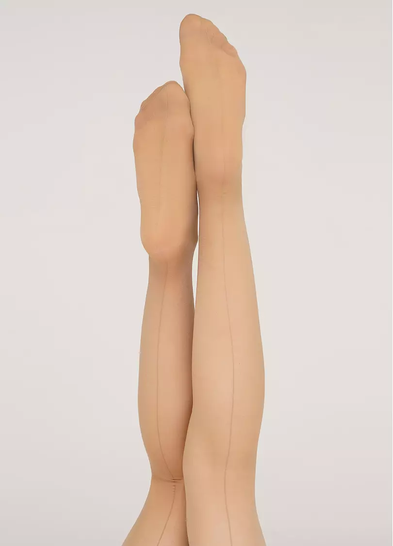 Колготки моделирующие с эффектным швом Effect Up Chic Line 20 den (daino)