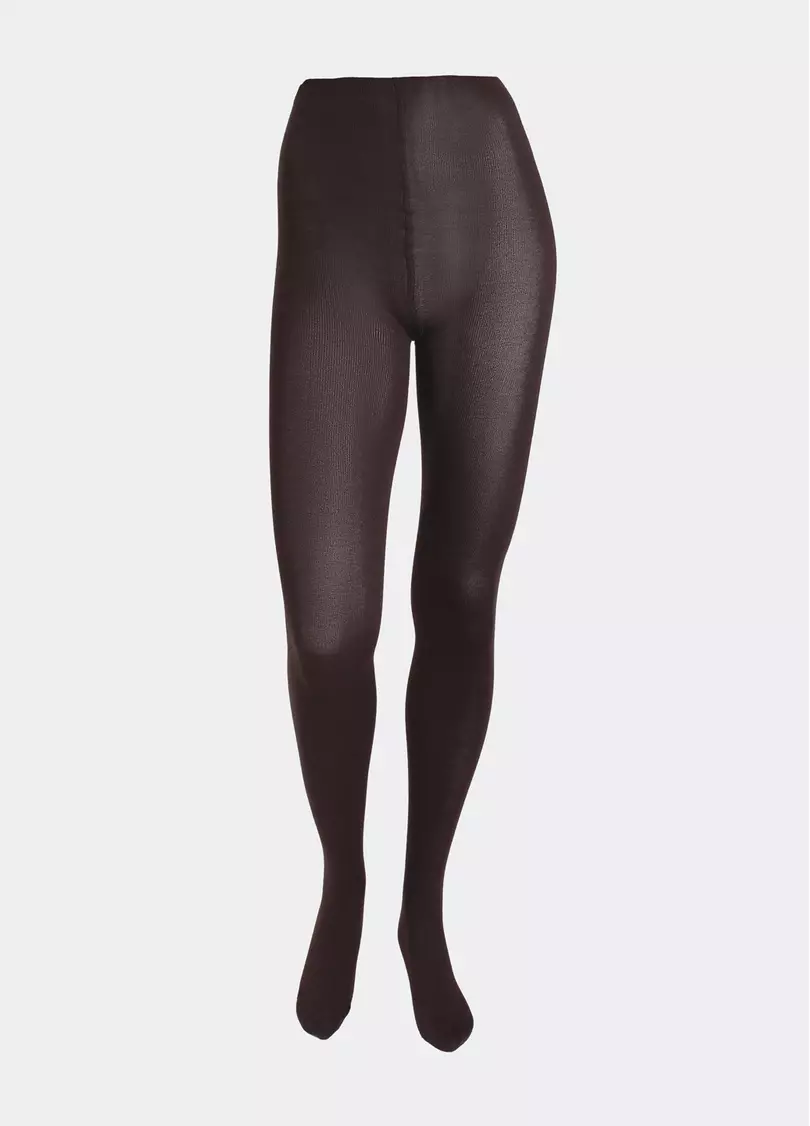 Колготки из хлопка ELITE COTTON 350 chocolate (коричневый)