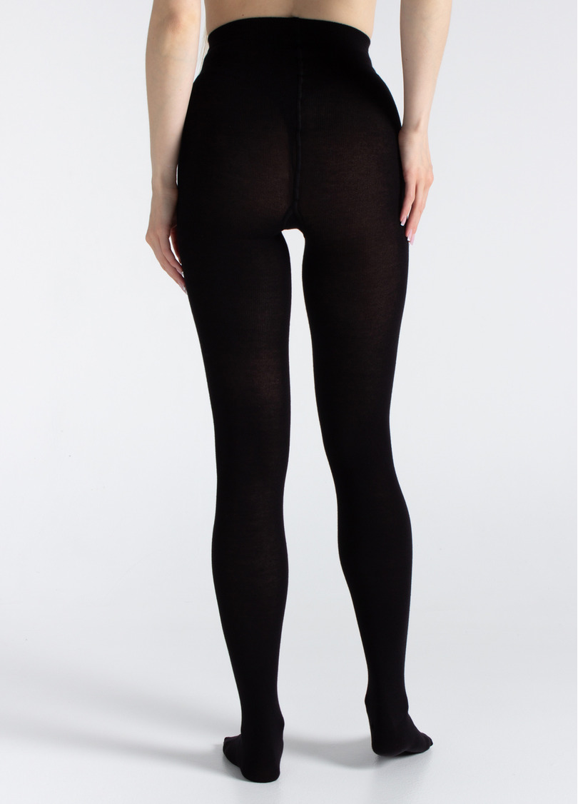 Колготки з бавовни ELITE COTTON 350 nero (чорний)