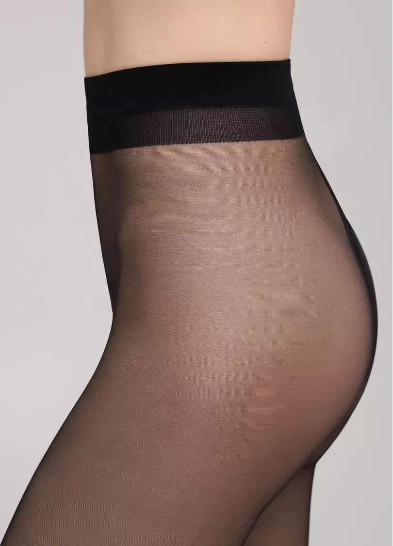 Колготки классические тонкие Infinity 15 den (nero)