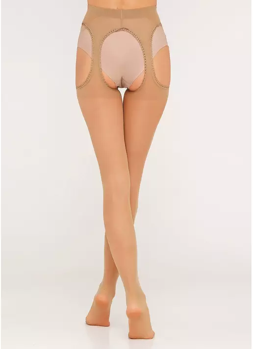 Колготки с вырезами на бедрах и ягодицах Love 20 den (daino)