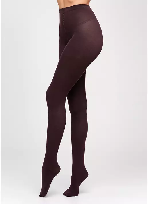 Колготки теплі бавовняні Lucky Cotton 200 den (caffe)