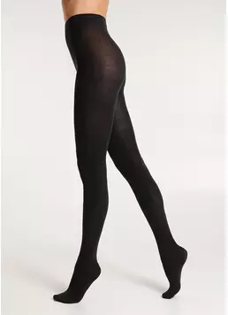 Колготки теплі бавовняні LUCKY COTTON 200 iron (сірий)