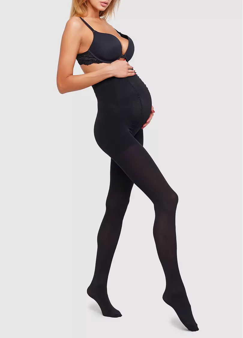 Колготки с шортиками для беременных Mama 60 den (nero)