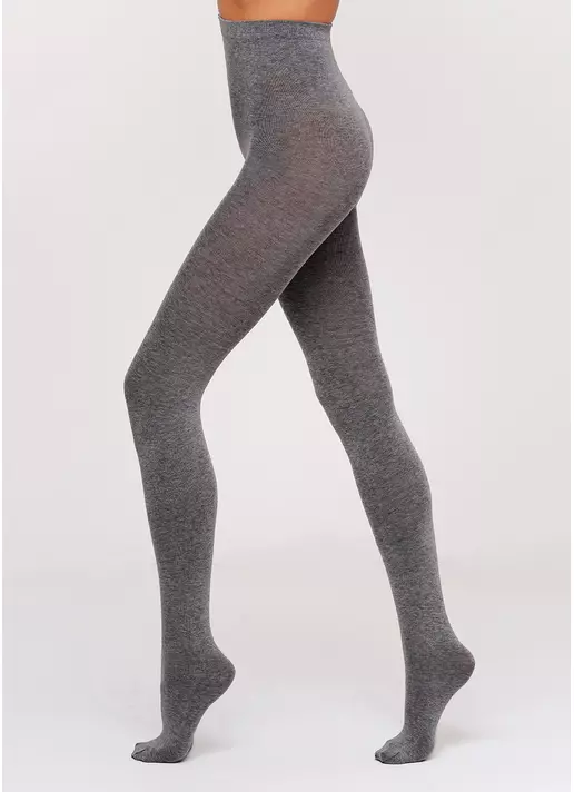 Колготки хлопковые меланжевые Melange Cotton 200 den (dark grey) Колготки хлопковые меланжевые Melange Cotton 200 den (dark grey)
