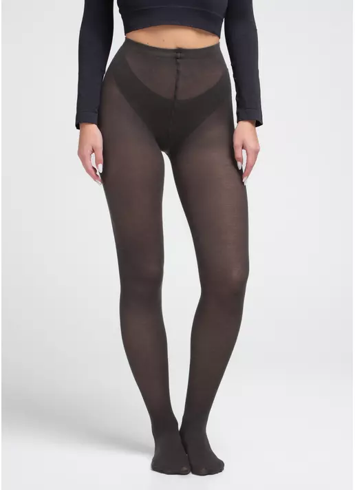 Бавовняні колготки MICROCOTTON 100 grey (сірий)