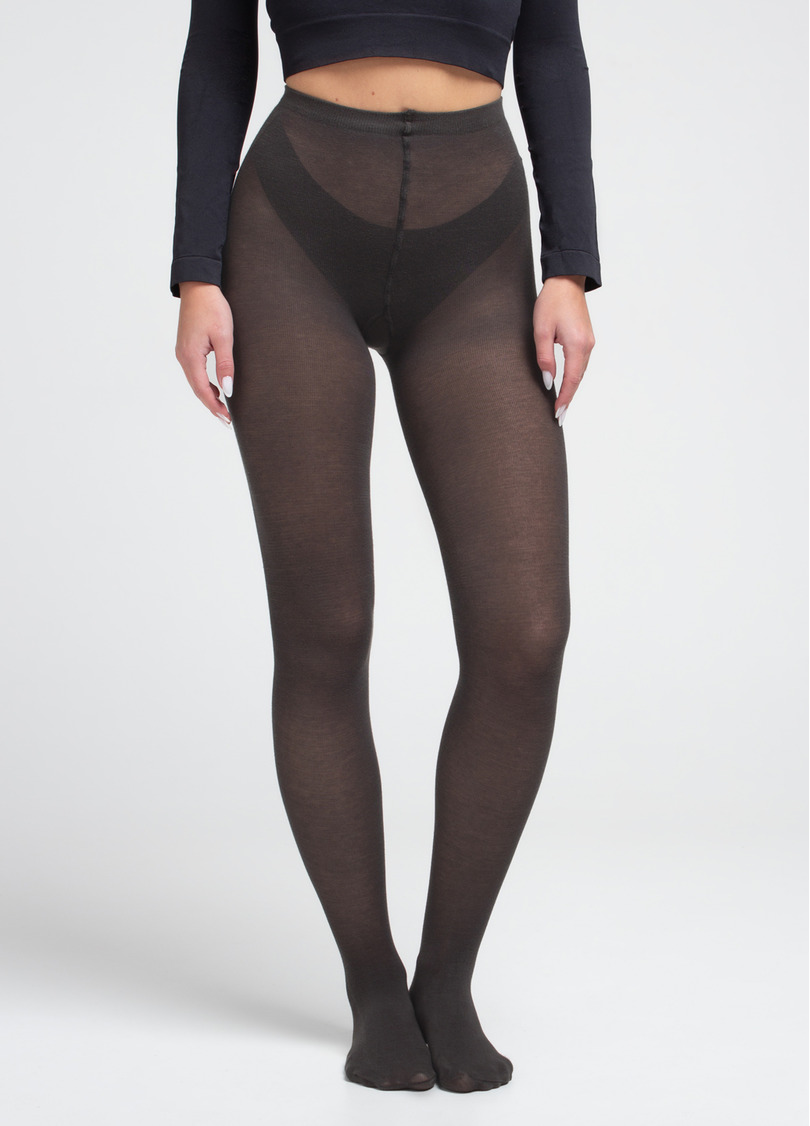 Бавовняні колготки MICROCOTTON 100 grey (сірий)