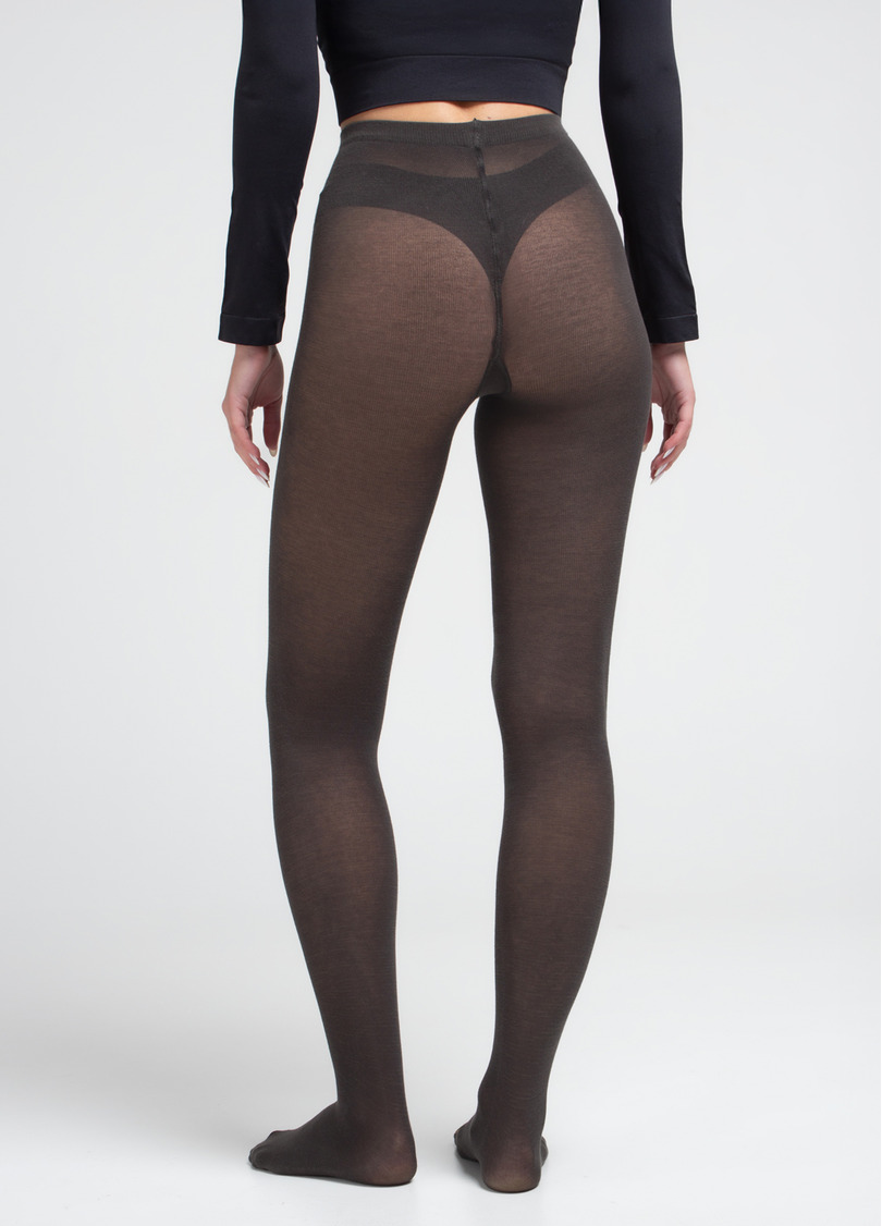 Бавовняні колготки MICROCOTTON 100 grey (сірий)