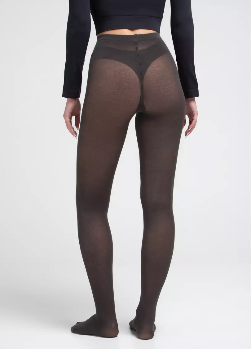 Бавовняні колготки MICROCOTTON 100 grey (сірий)