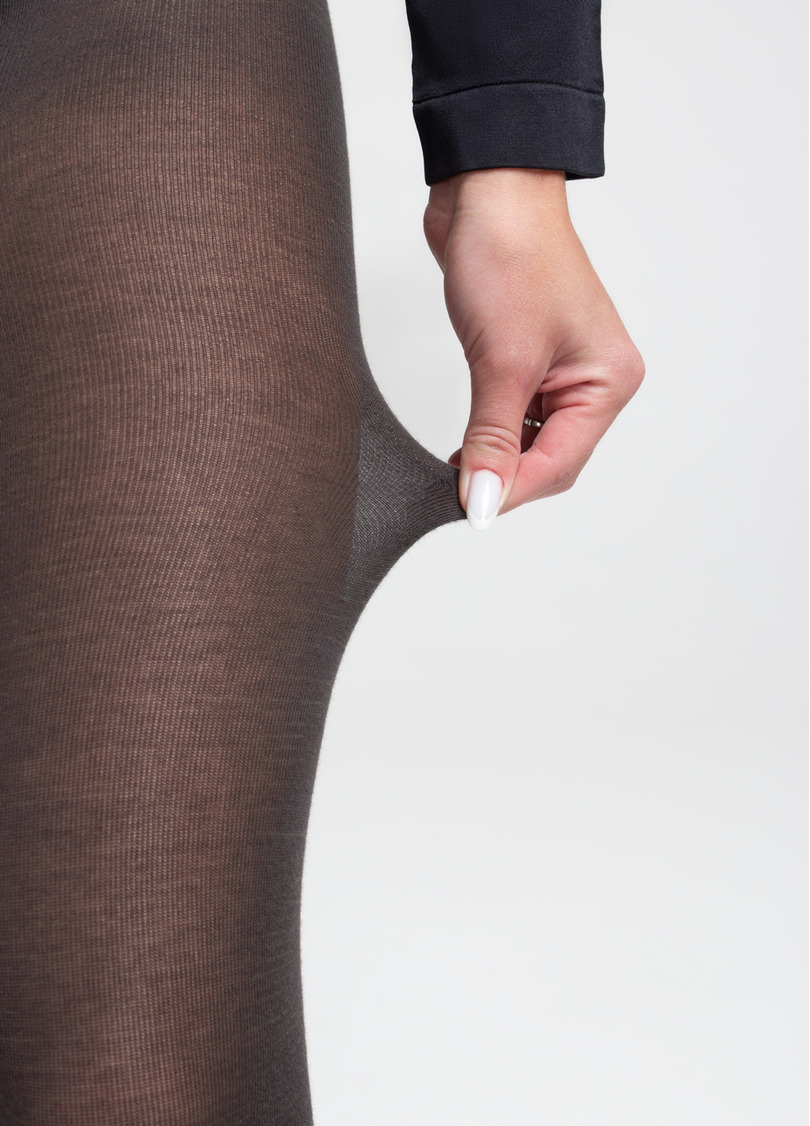 Бавовняні колготки MICROCOTTON 100 grey (сірий)