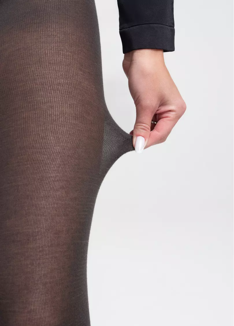 Бавовняні колготки MICROCOTTON 100 grey (сірий)