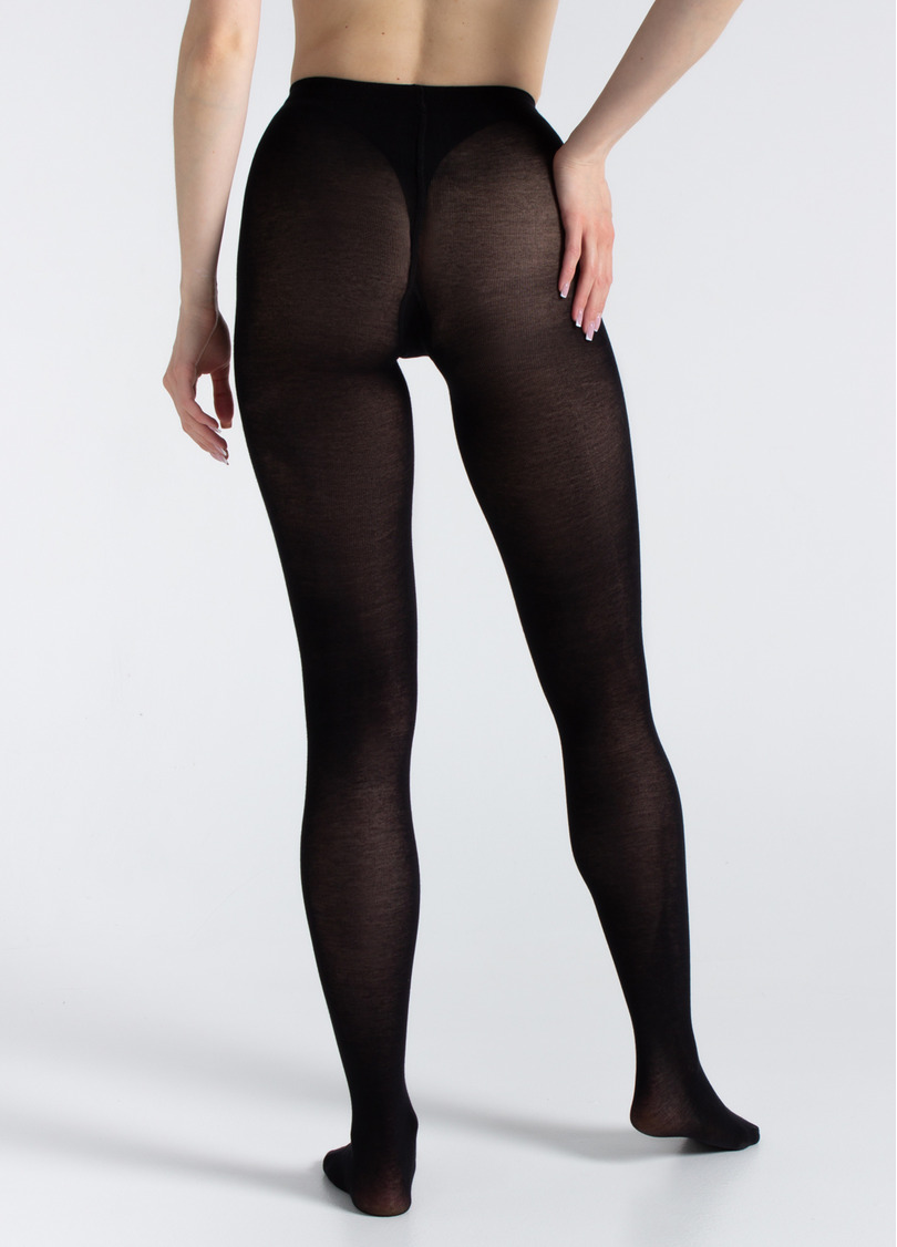 Бавовняні колготки MICROCOTTON 100 nero (чорний)