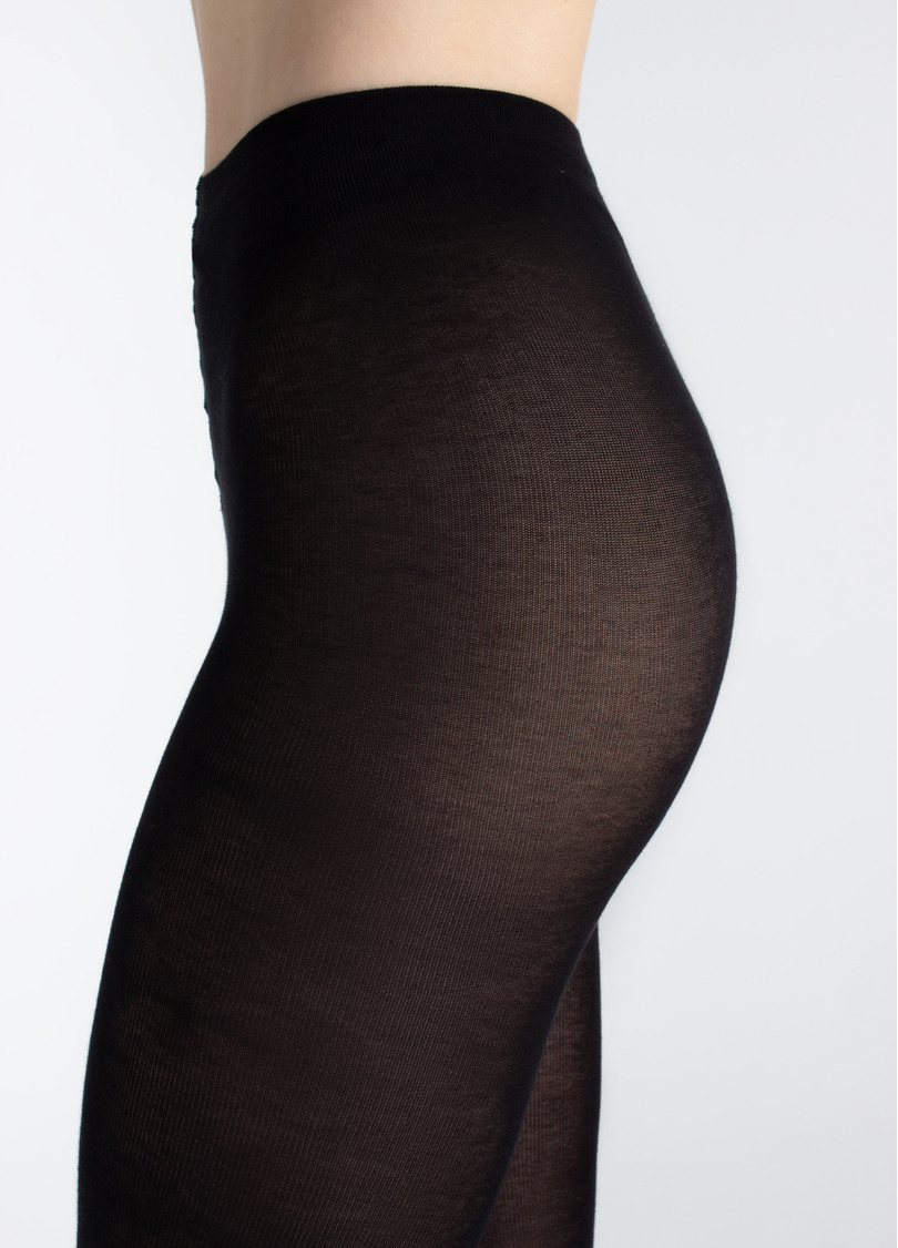 Бавовняні колготки MICROCOTTON 100 nero (чорний)