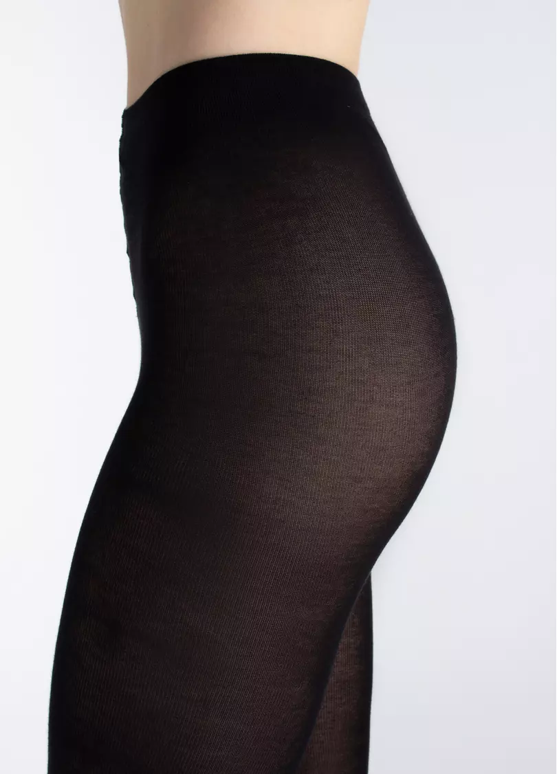 Бавовняні колготки MICROCOTTON 100 nero (чорний)