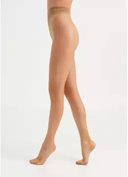 Классические колготки без шортиков с эффектом без стрелок PERFECT 20 daino (бежевый)