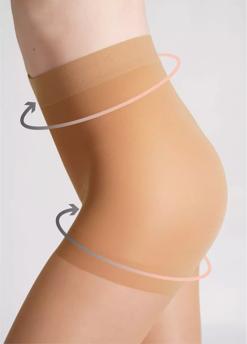 Колготки с подтягивающими шортиками PERFECT BODY 40 daino (бежевый)