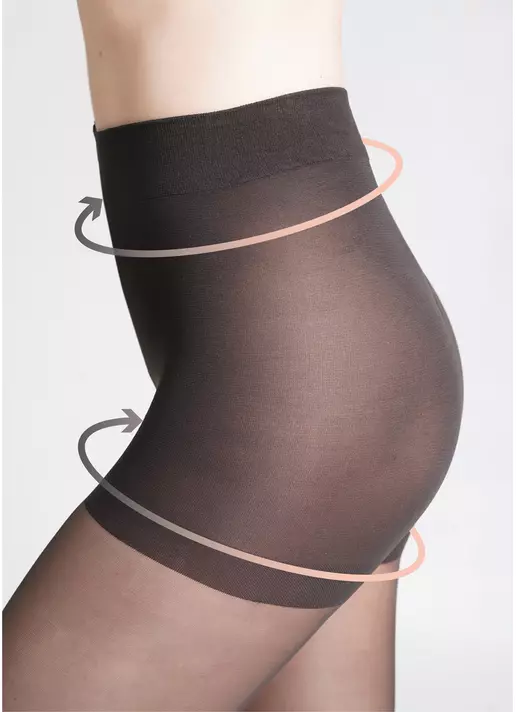 Колготки с подтягивающими шортиками PERFECT BODY 40 fumo (серый)