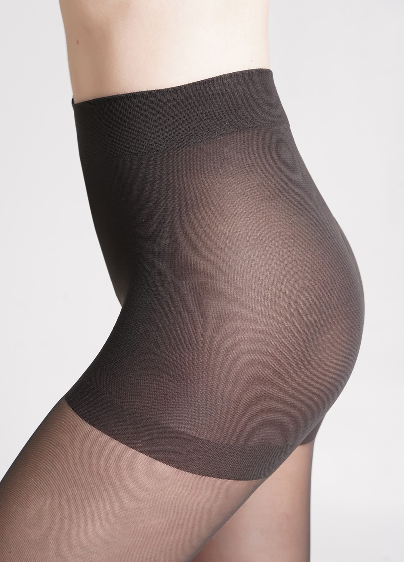 Колготки с подтягивающими шортиками PERFECT BODY 40 fumo (серый)