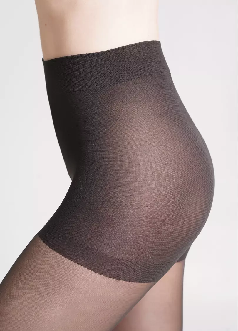 Колготки с подтягивающими шортиками PERFECT BODY 40 fumo (серый)