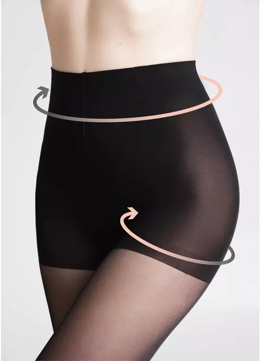 Колготки с подтягивающими шортиками PERFECT BODY 40 nero (черный)
