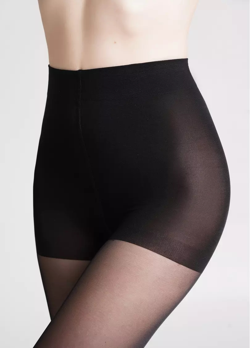 Колготки с подтягивающими шортиками PERFECT BODY 40 nero (черный)
