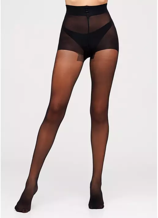 Колготки мягкие с шортиками Premium Soft 15 den (nero) Колготки мягкие с шортиками Premium Soft 15 den (nero)