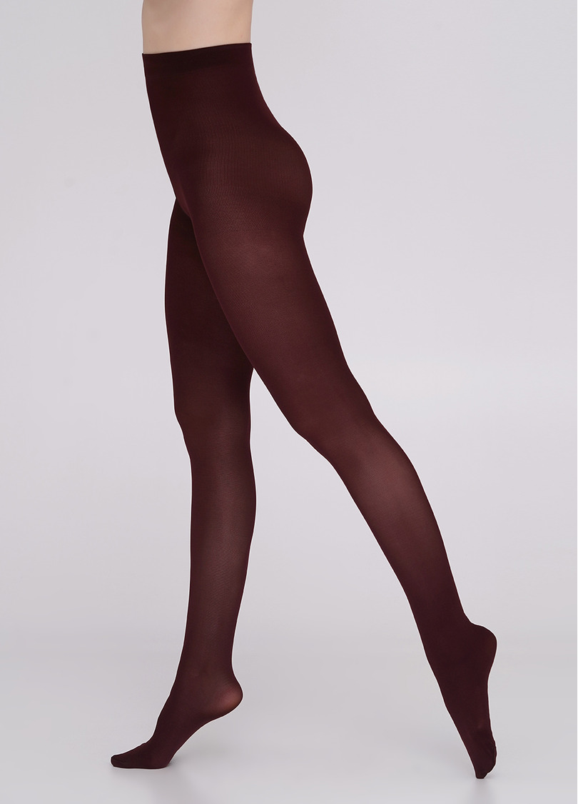 Колготки матовые из микрофибры Samba 40 den (marsala)