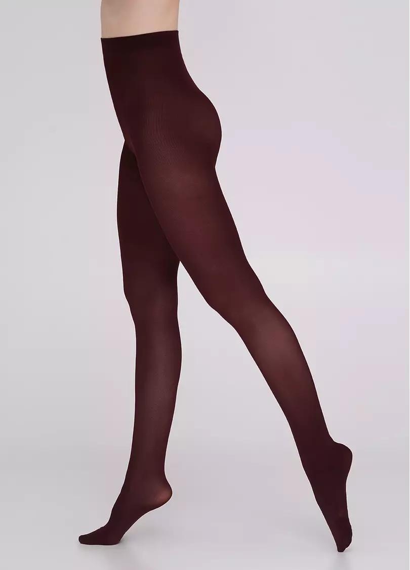 Колготки матовые из микрофибры Samba 40 den (marsala)