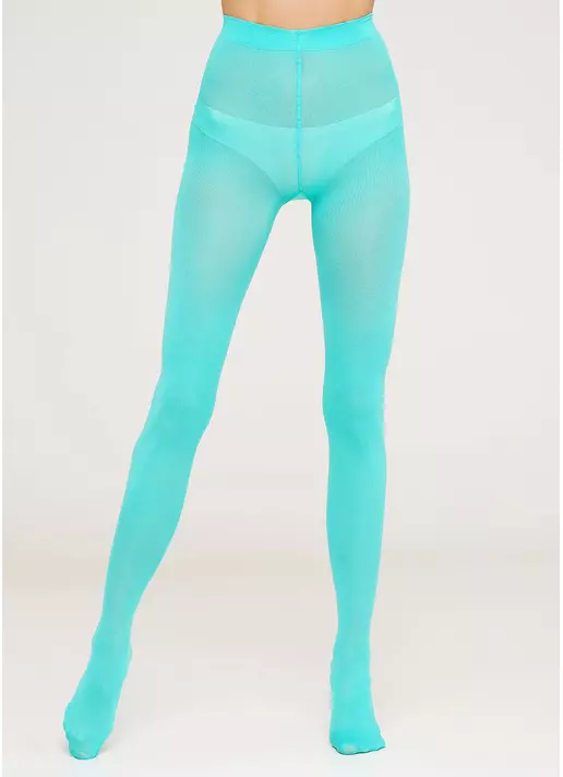 Колготки матовые из микрофибры Samba 40 den (neo mint)