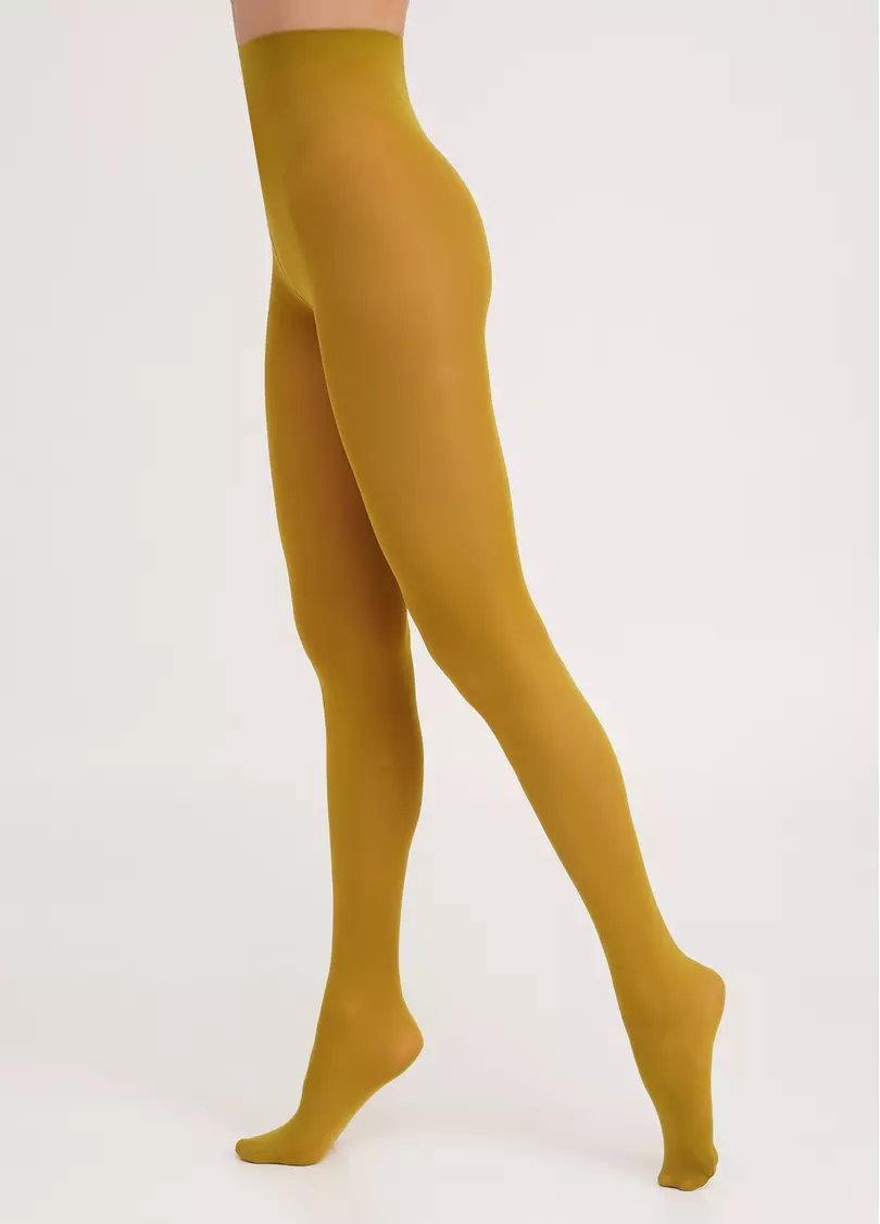 Колготки матовые из микрофибры Samba 40 olive (зеленый)